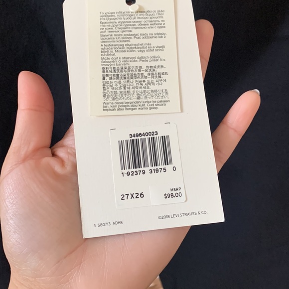 Levi’s Premium Wedgie Straight Jean NWT - Picture 11 of 17